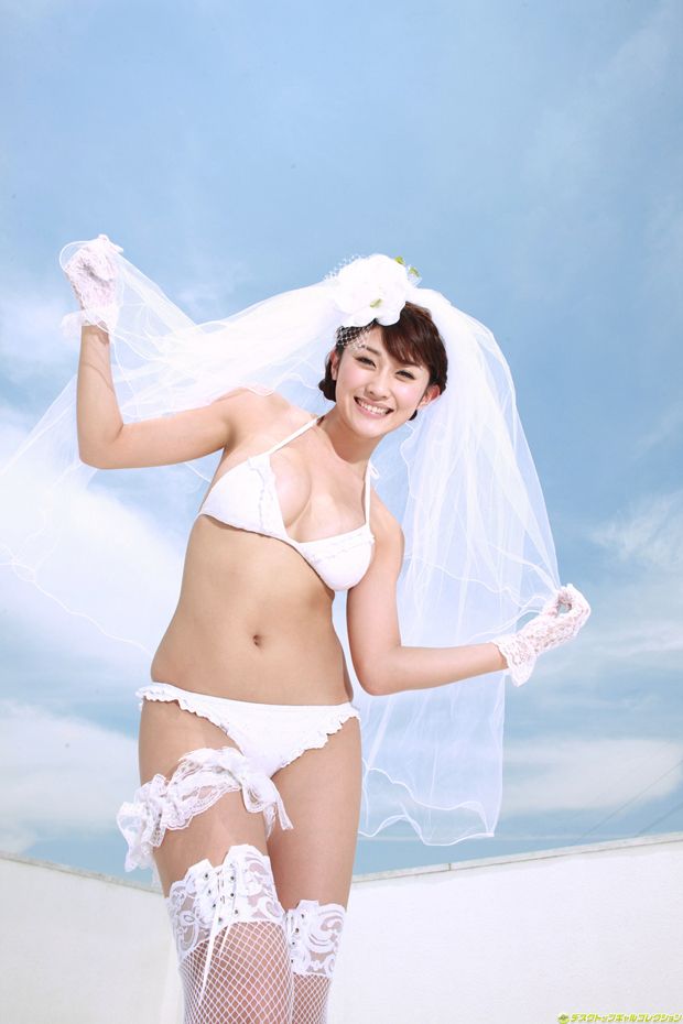 日本美女原��{新婚旅行照片