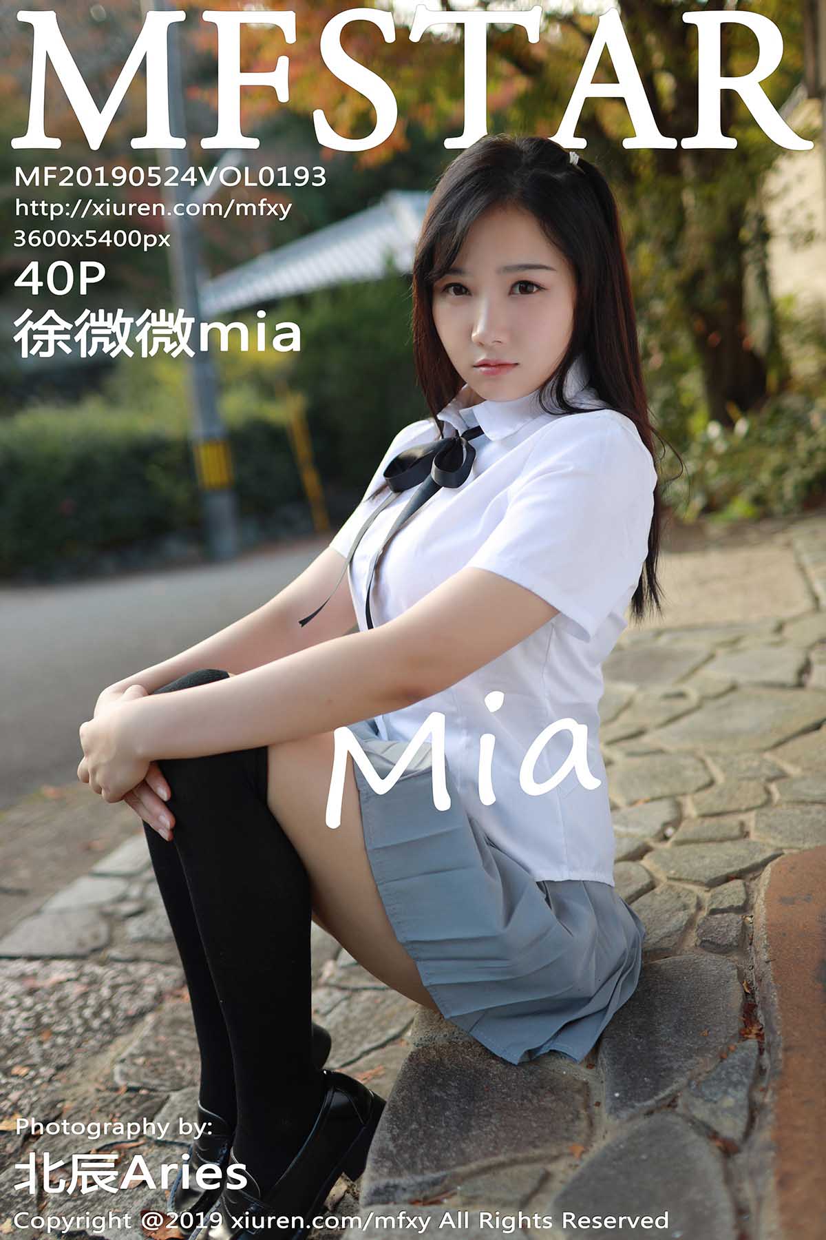 [MFStar模范学院] 2019.05.24 Vol.193 徐微微mia[40+1P136M]