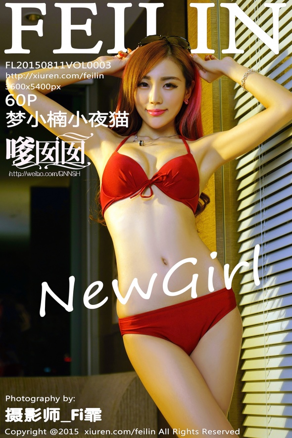 [FEILIN嗲囡囡] 2015.08.11 Vol.003 梦小楠小夜猫 [60P 677M]