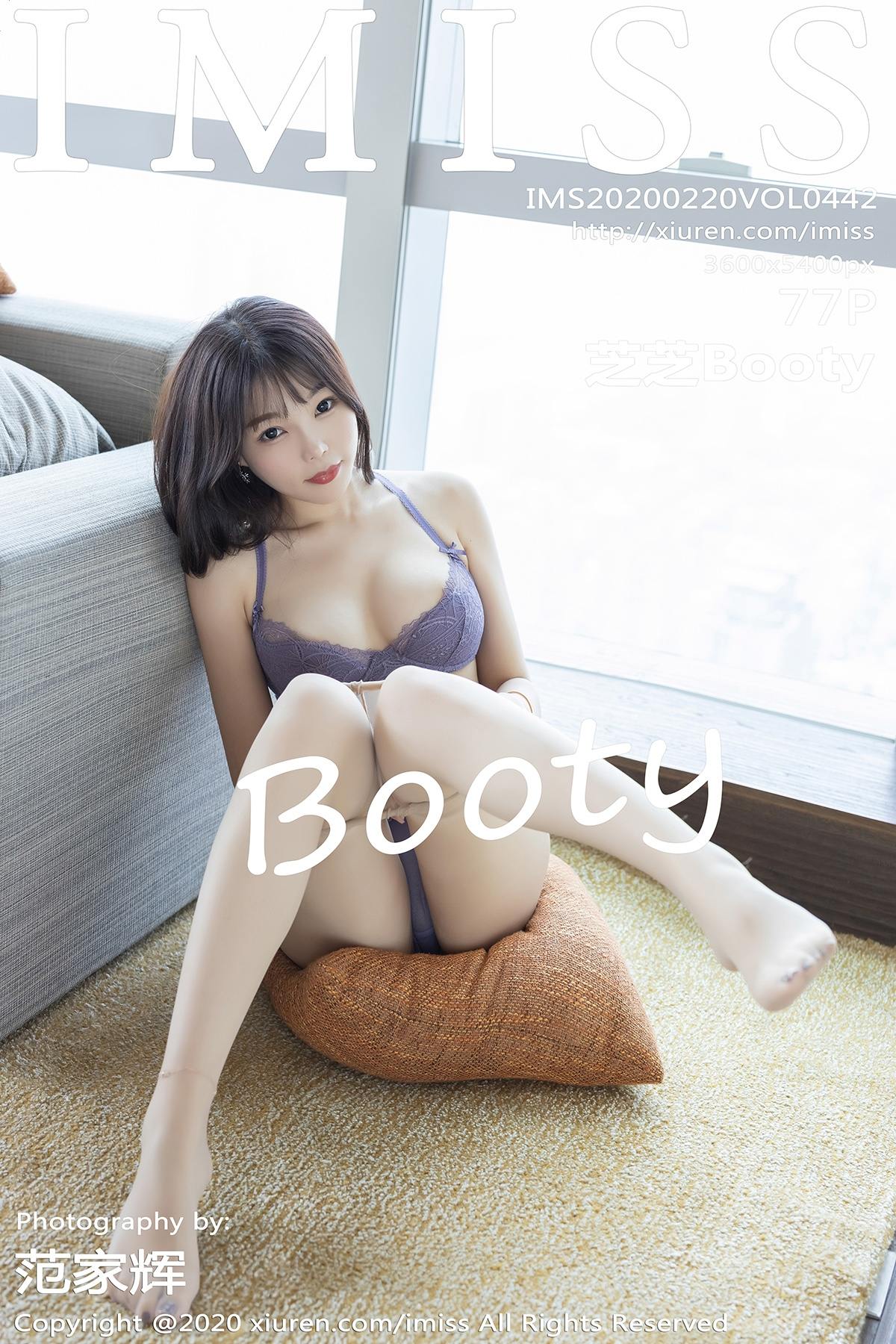 [IMISS爱蜜社] 2020.02.20 VOL.442 芝芝Booty [77+1P318M]