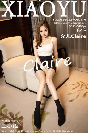 [XIAOYU语画界] 2019.10.22 VOL.176 允儿Claire 第三套写真 [64+1P]