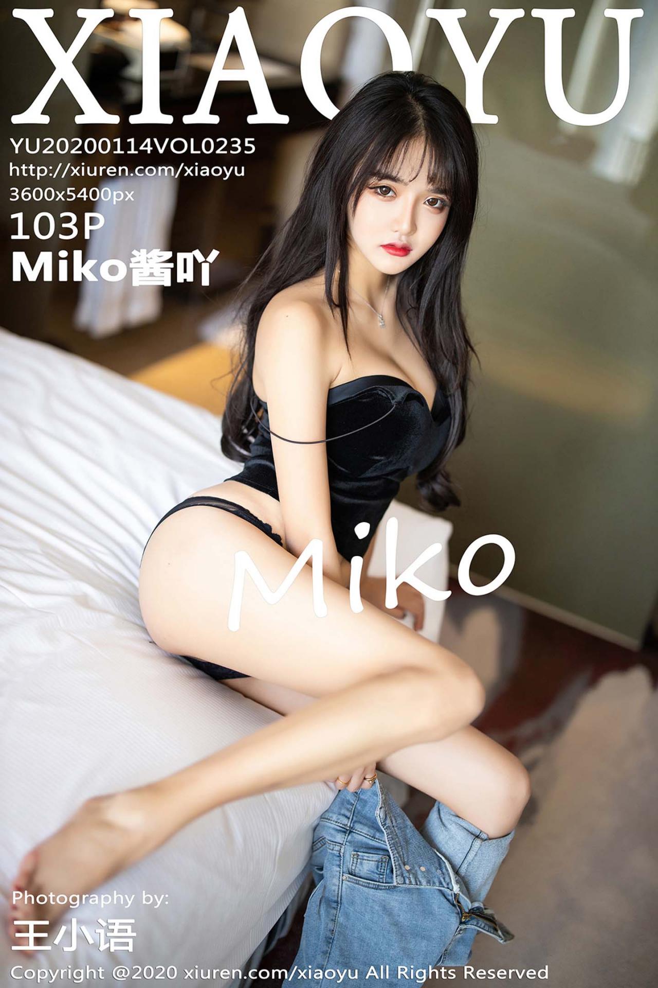 [XIAOYU语画界] 2020.01.14 VOL.235 Miko酱吖 性感牛仔裤与内衣主题魅惑 [103+1P]