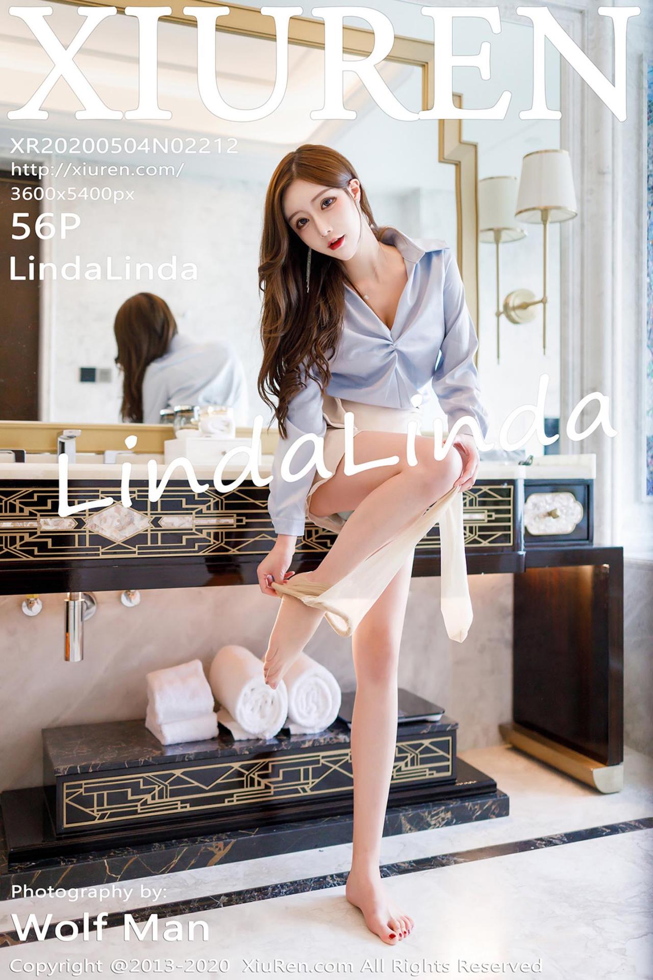 [XiuRen秀人网] 2020.05.04 No.2212 LindaLinda 丝袜美腿写真 [56+1P]