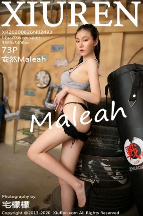 [XiuRen秀人网] 2020.08.26 No.2493 安然Maleah 汗湿的修理工主题写真 [73+1P]