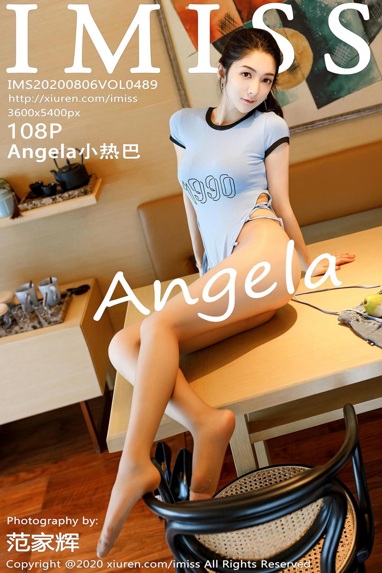 [IMISS爱蜜社] 2020.08.06 VOL.489 Angela小热巴 丝袜美腿写真 [108+1P]