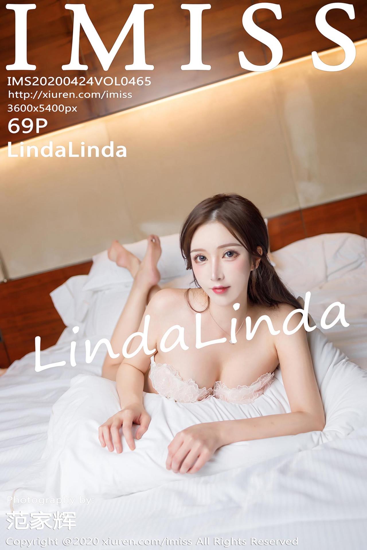 [IMISS爱蜜社] 2020.04.24 VOL.465 LindaLinda 吊裙与朦胧丝袜 [69+1P]