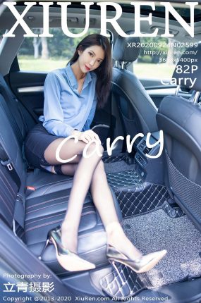 [XiuRen秀人网] 2020.09.24 No.2599 carry 性感车拍写真 [82+1P]