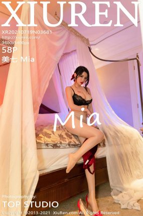 [XiuRen秀人网] 2021.07.19 No.3681 美七 Mia 红色紧身衣主题系列 [58+1P]