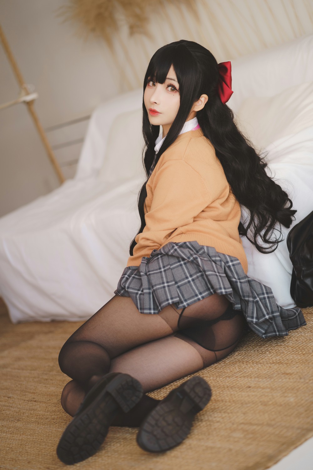 rioko凉凉子 Cosplay 放课后的学姐