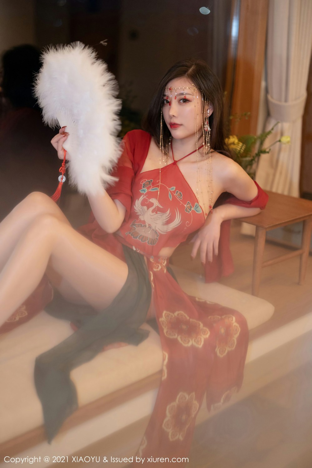 [XIAOYU语画界] 2021.12.31 VOL.688 杨晨晨Yome 性感红色古装服饰 [83+1P]