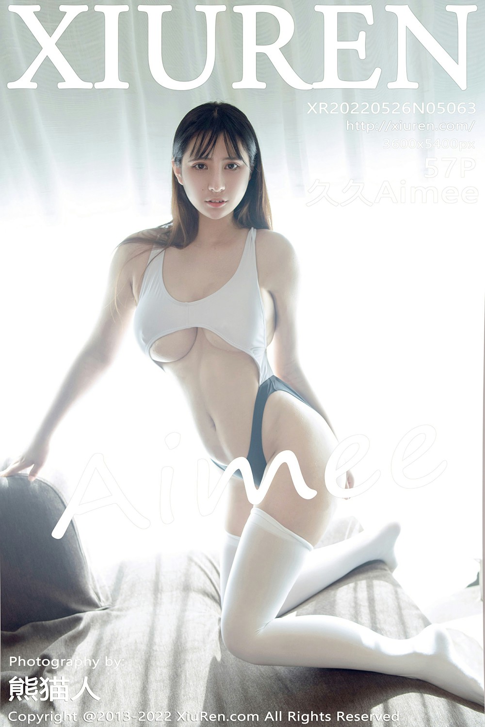 [XiuRen秀人网] 2022.05.26 No.5063 久久Aimee 乳房浑圆 腰身纤细 性感写真 [57+1P]