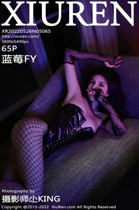 [XiuRen秀人网] 2022.05.26 No.5065 新人模特 蓝莓FY 网格丝袜 性感写真 [65+1P]