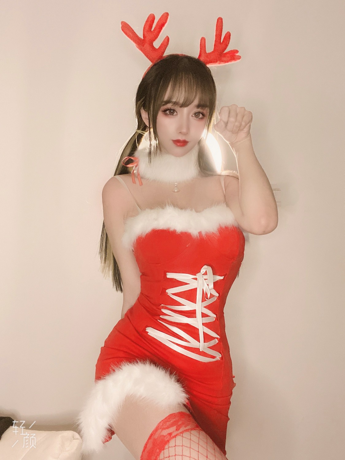 [COSPLAY]过期米线线喵 – 圣诞特辑