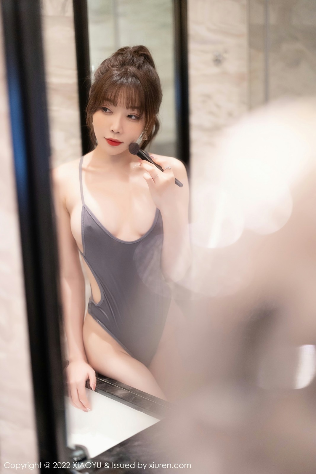 [XIAOYU语画界] 2022.06.23 VOL.805 芝芝Booty 诱人灰丝 浑圆美臀 性感写真 [89+1P]