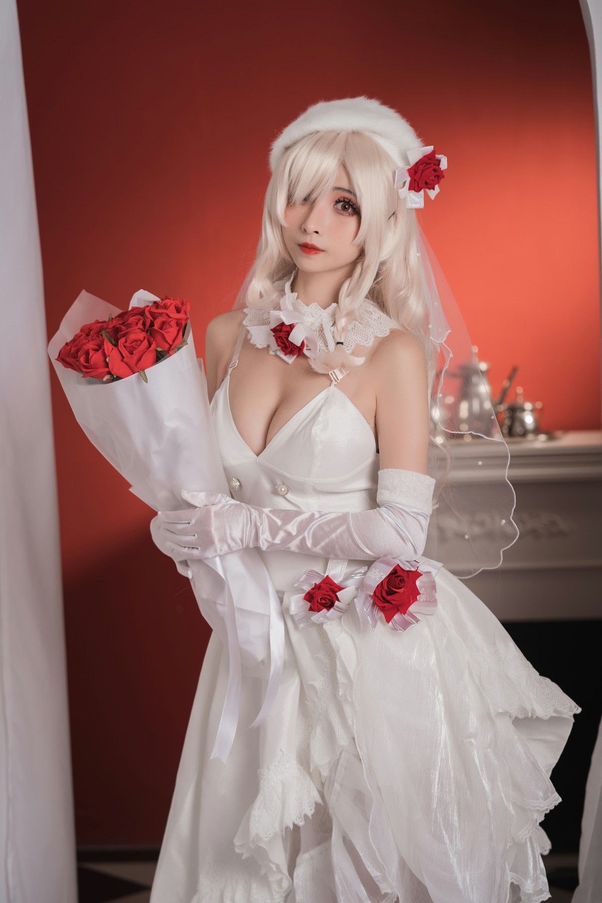 [COSPLAY]rioko凉凉子 – G36C花嫁