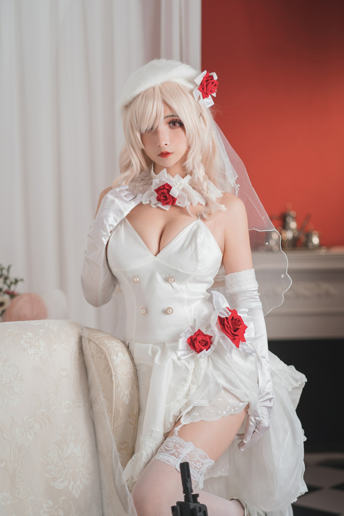 [COSPLAY]rioko凉凉子 – G36C花嫁