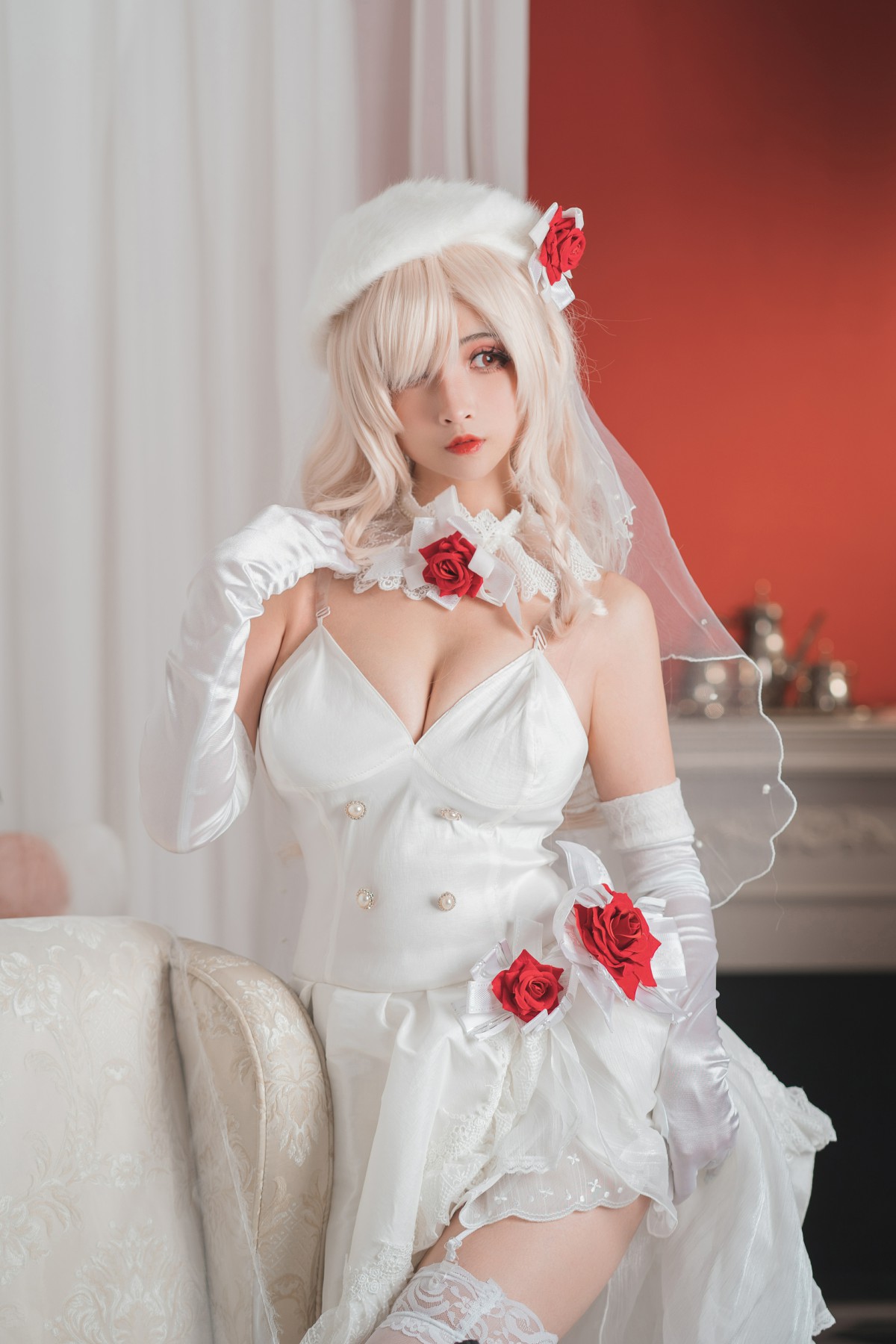 [COSPLAY]rioko凉凉子 – G36C花嫁