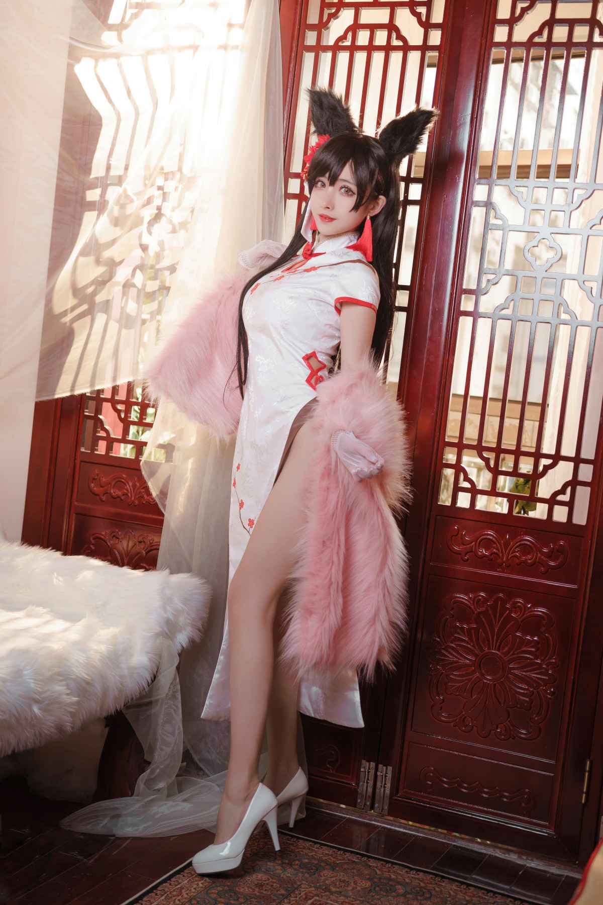 [COSPLAY]rioko凉凉子 – 爱宕旗袍