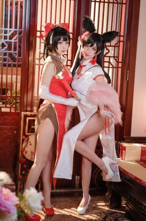 [COSPLAY]rioko凉凉子 – 爱宕旗袍