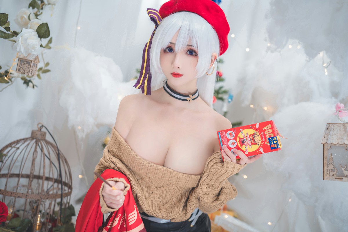 [COSPLAY]rioko凉凉子 – 贝尔法斯特 圣诞装