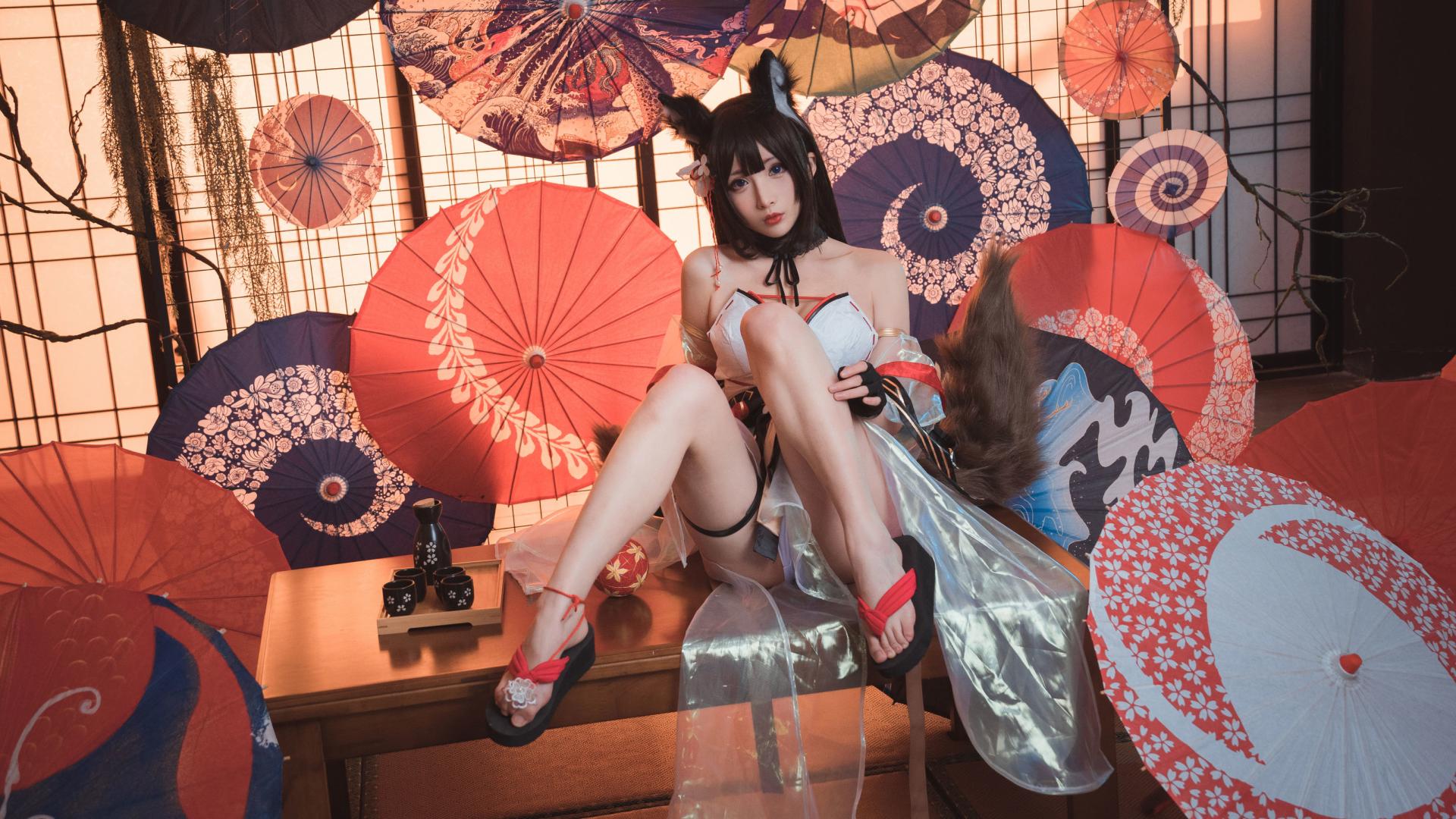 [COSPLAY]rioko凉凉子 – 天城泳装