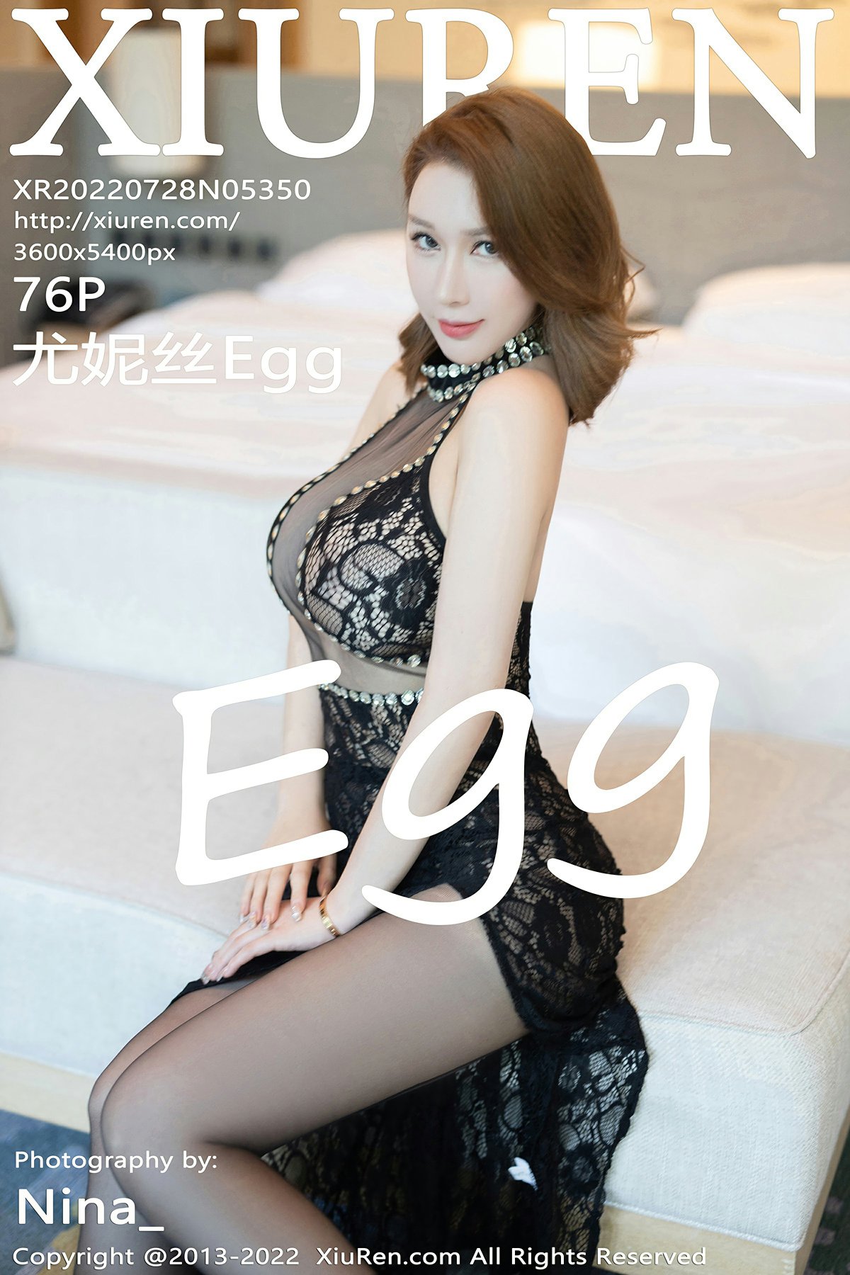 [XiuRen秀人网] 2022.07.28 No.5350 尤妮丝Egg 性感魅惑黑丝 海南万宁旅拍写真 [76+1P]