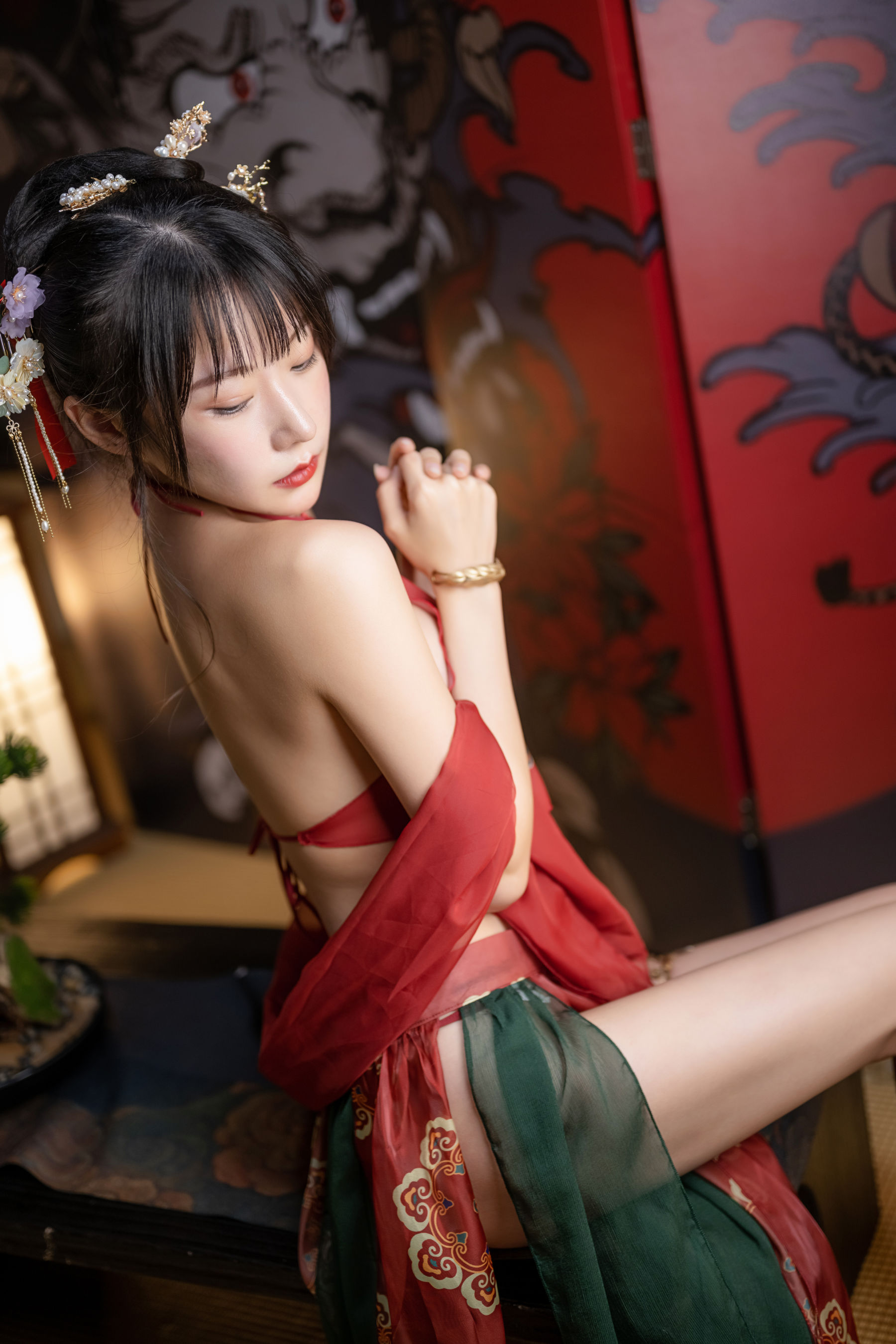 [COSPLAY]香草喵露露 – 2022春节贺图