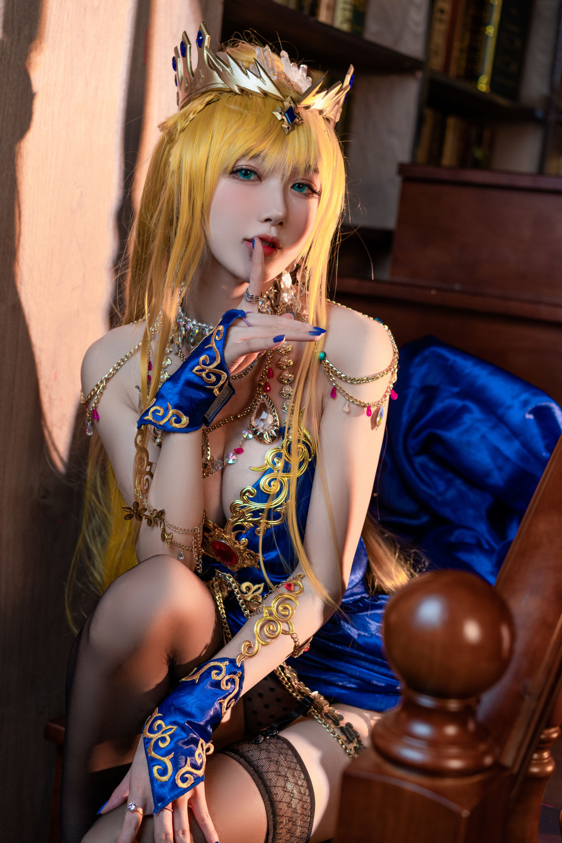 [COSPLAY]阿包也是兔娘 – 白枪呆同人睡衣