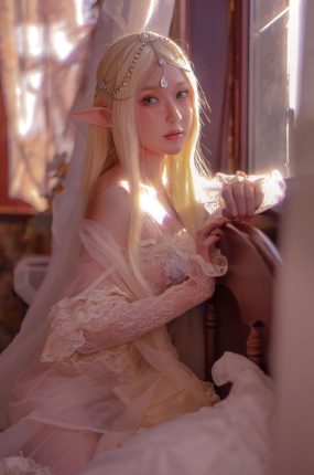 [COSPLAY]阿包也是兔娘 – 精灵