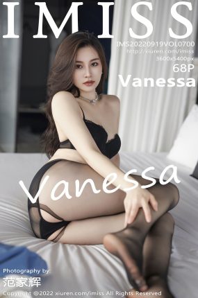 [IMISS爱蜜社] 2022.09.19 VOL.700 Vanessa 蓝色短裙 蕾丝内衣 性感写真 [68+1P]