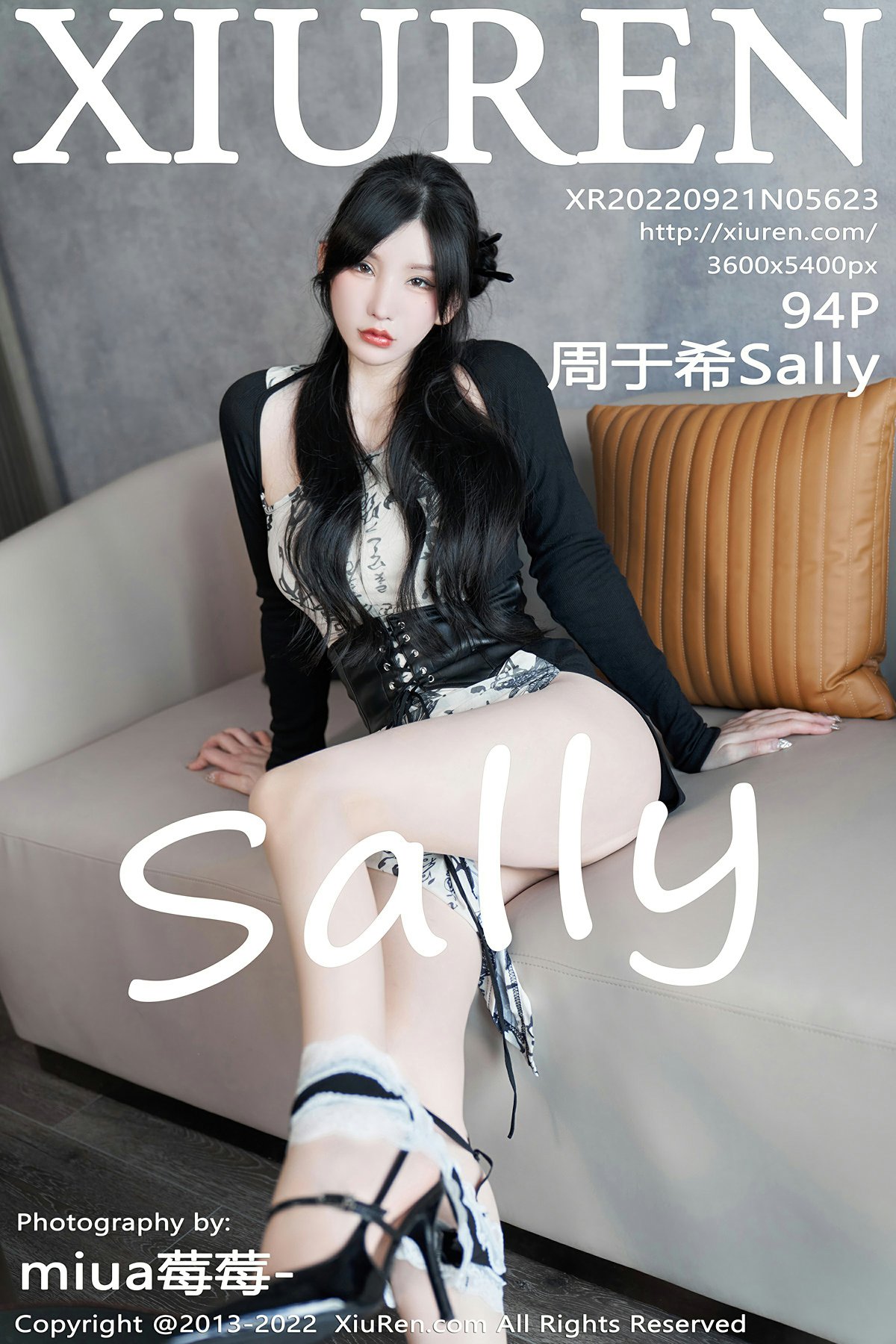 [XiuRen秀人网] 2022.09.21 No.5623 周于希Sally 性感拼色连衣裙 成都-珠海心愿旅拍写真[94+1P]