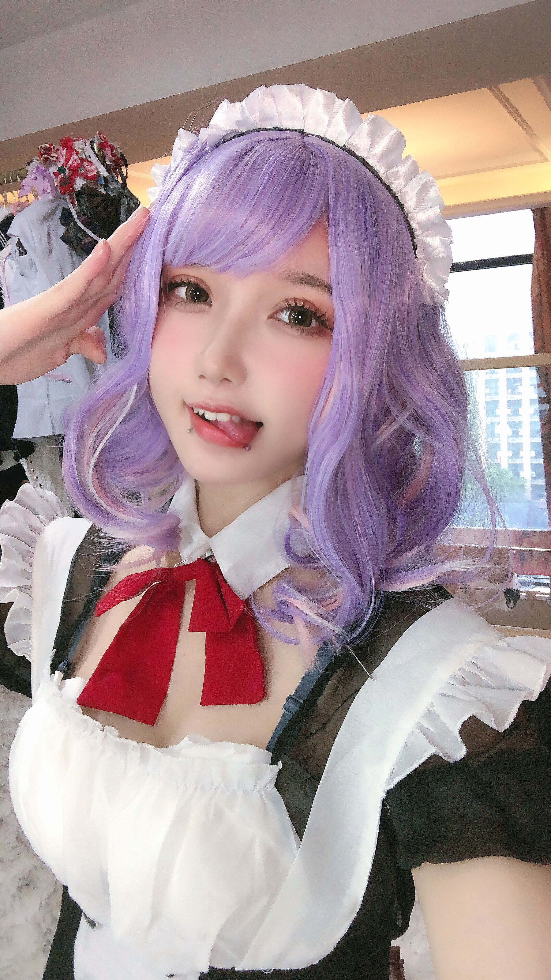 [COSPLAY]阿包也是兔娘 – 女仆