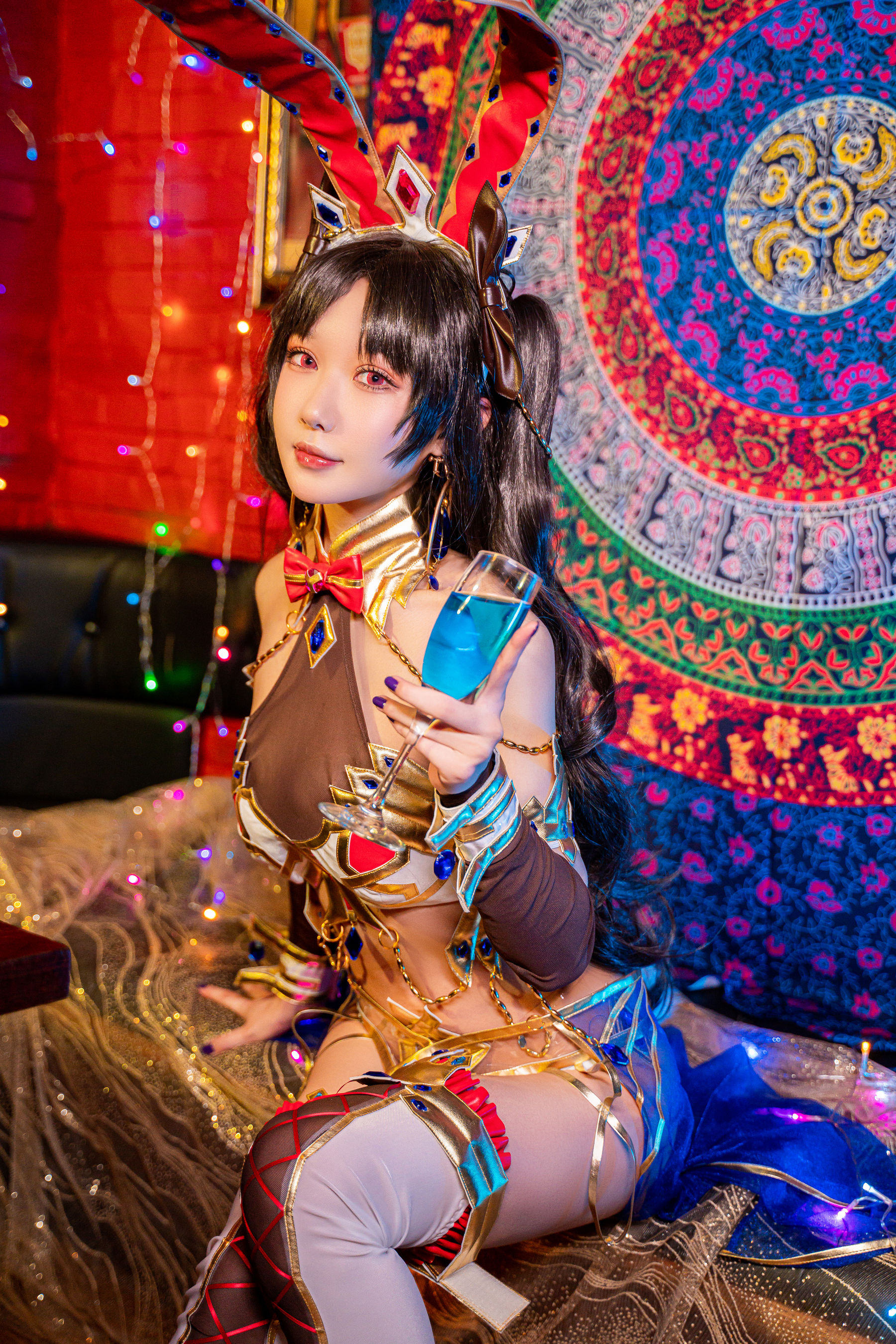 [COSPLAY]阿包也是兔娘 – 弓凛兔女郎