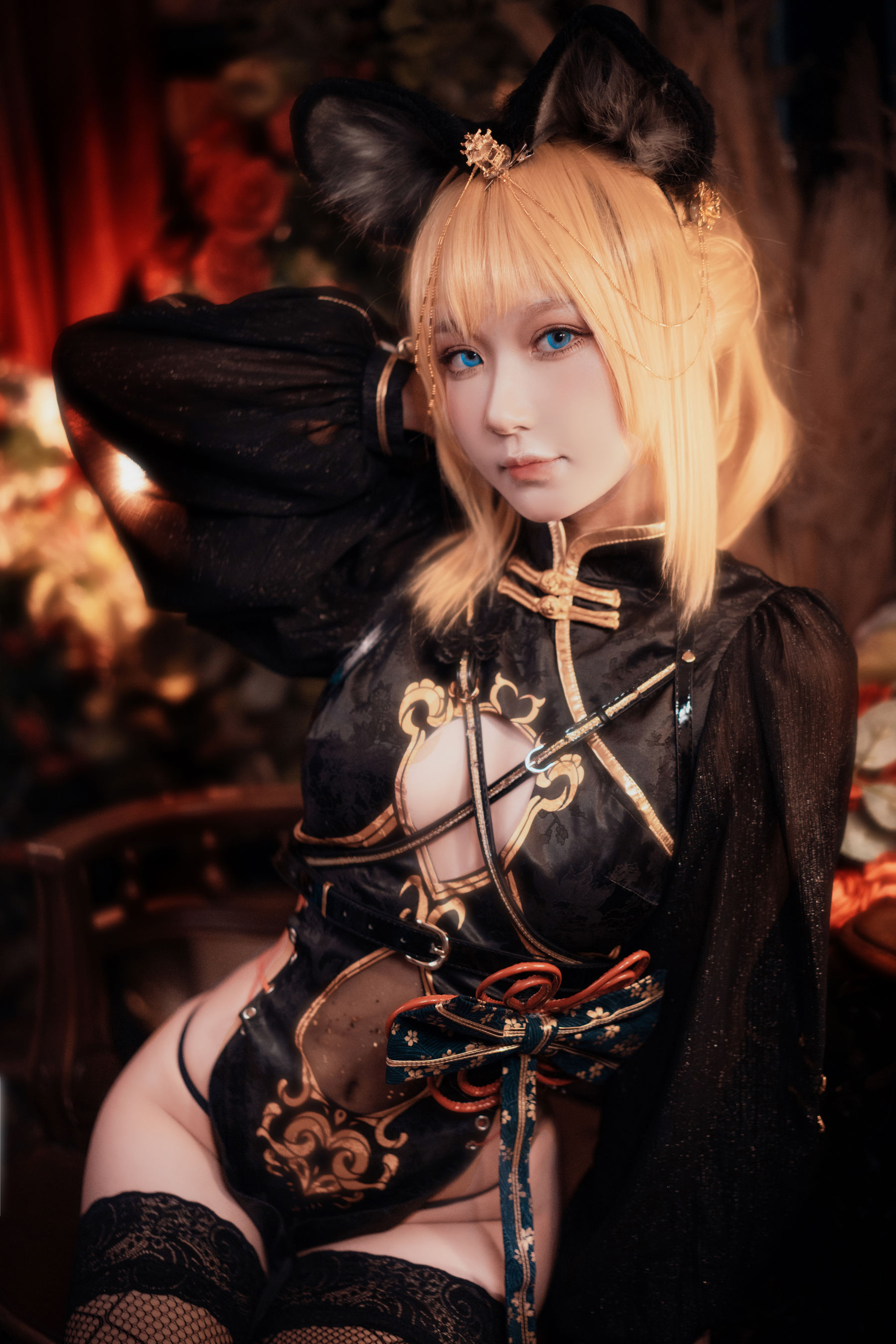 [COSPLAY]阿包也是兔娘 – 只属于你旗袍