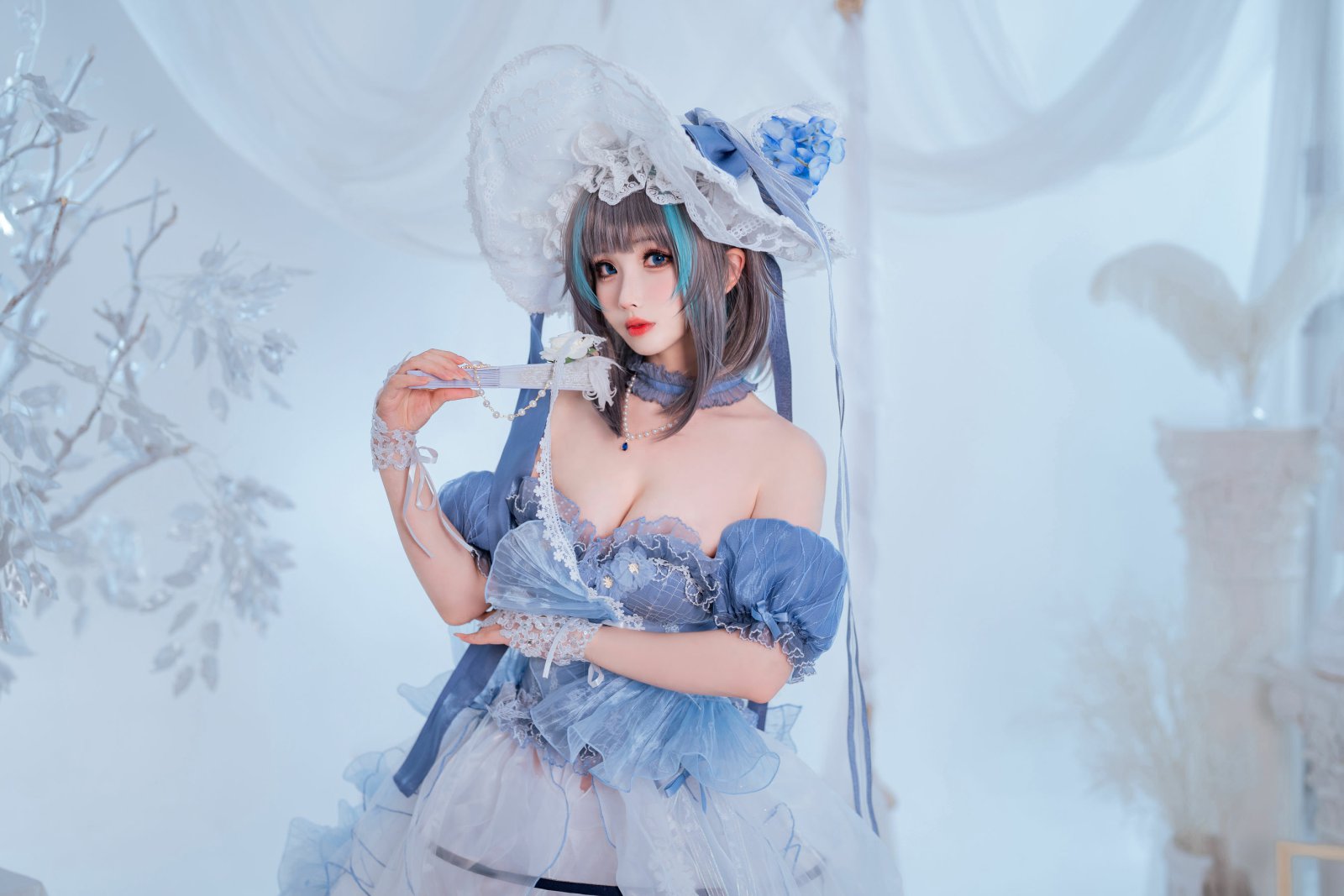 [COSPLAY]rioko凉凉子 – 柴郡冰雪公主