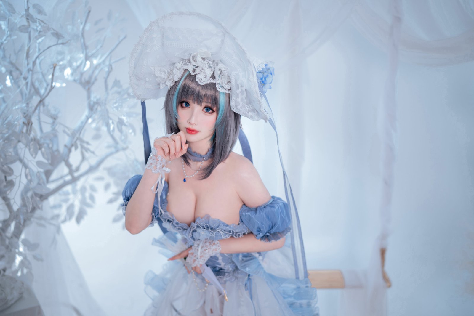 [COSPLAY]rioko凉凉子 – 柴郡冰雪公主