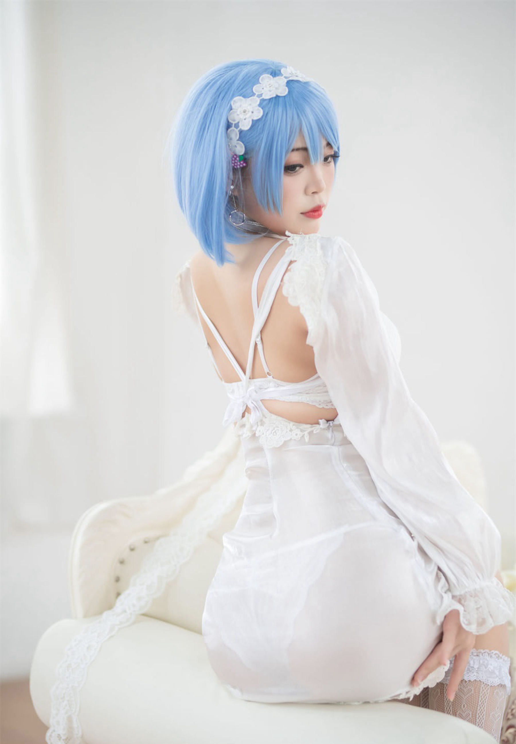 [COSPLAY]萌系小姐姐-白烨 –耶米西奶露 – 恰巴耶夫