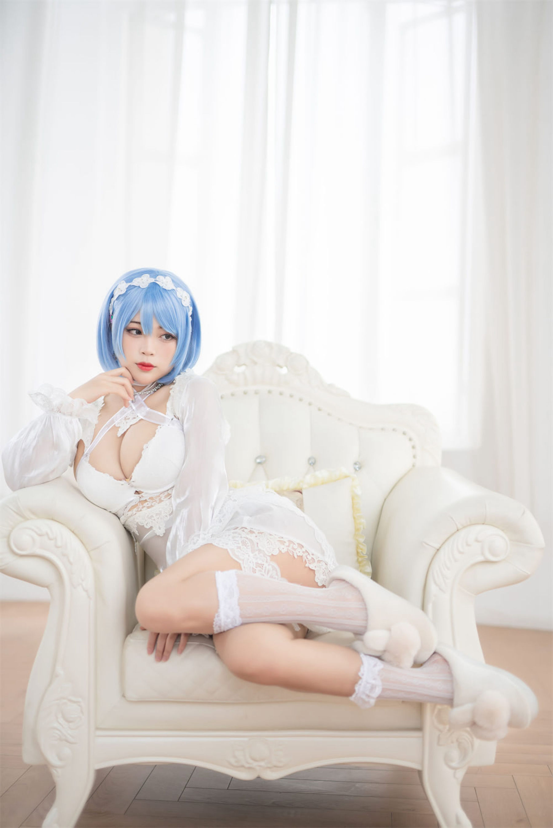 [COSPLAY]萌系小姐姐-白烨 –耶米西奶露 – 恰巴耶夫