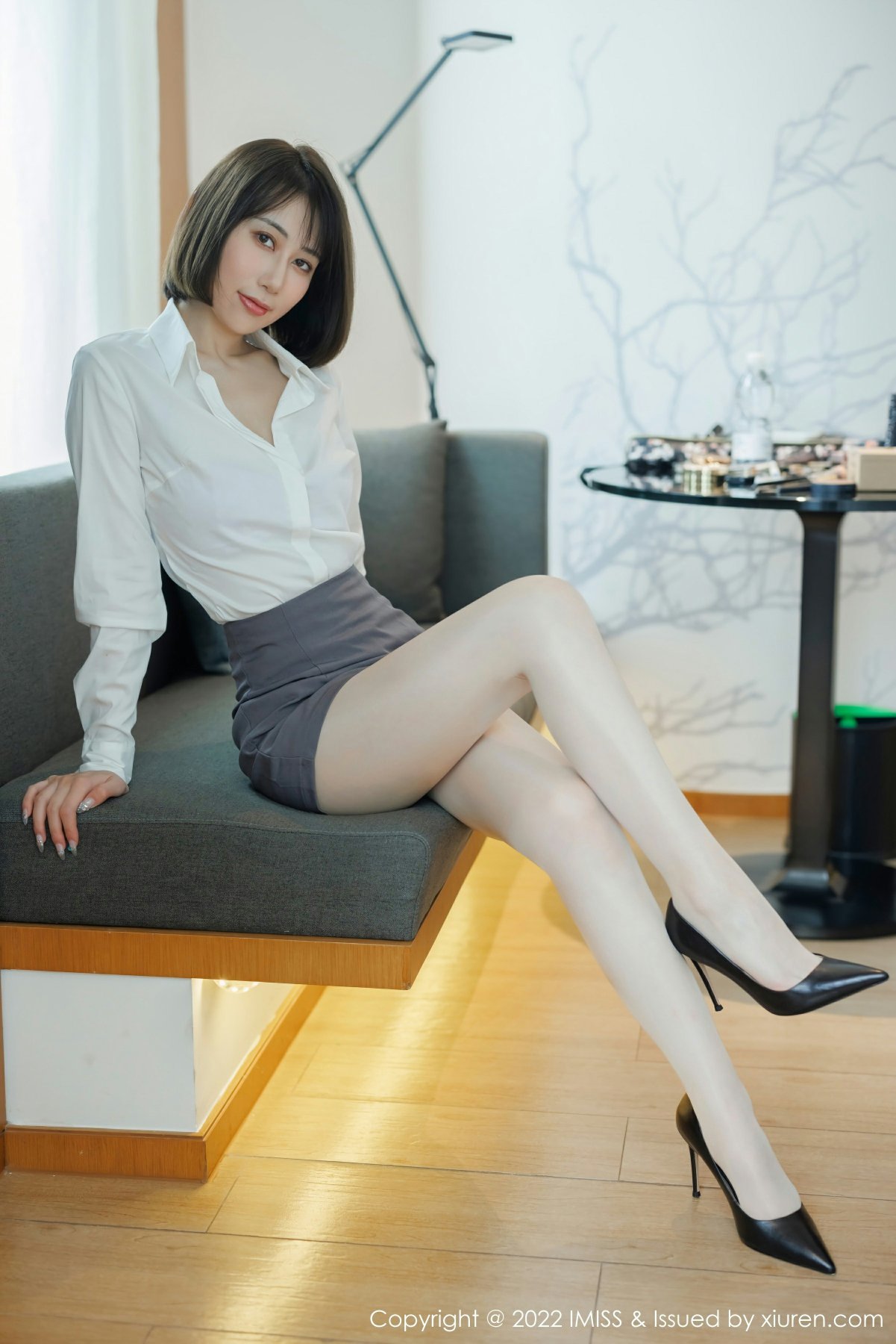 [IMISS爱蜜社] 2022.12.12 VOL.709 瑞妤 性感紫色内衣 新人首套写真 [68+1P]