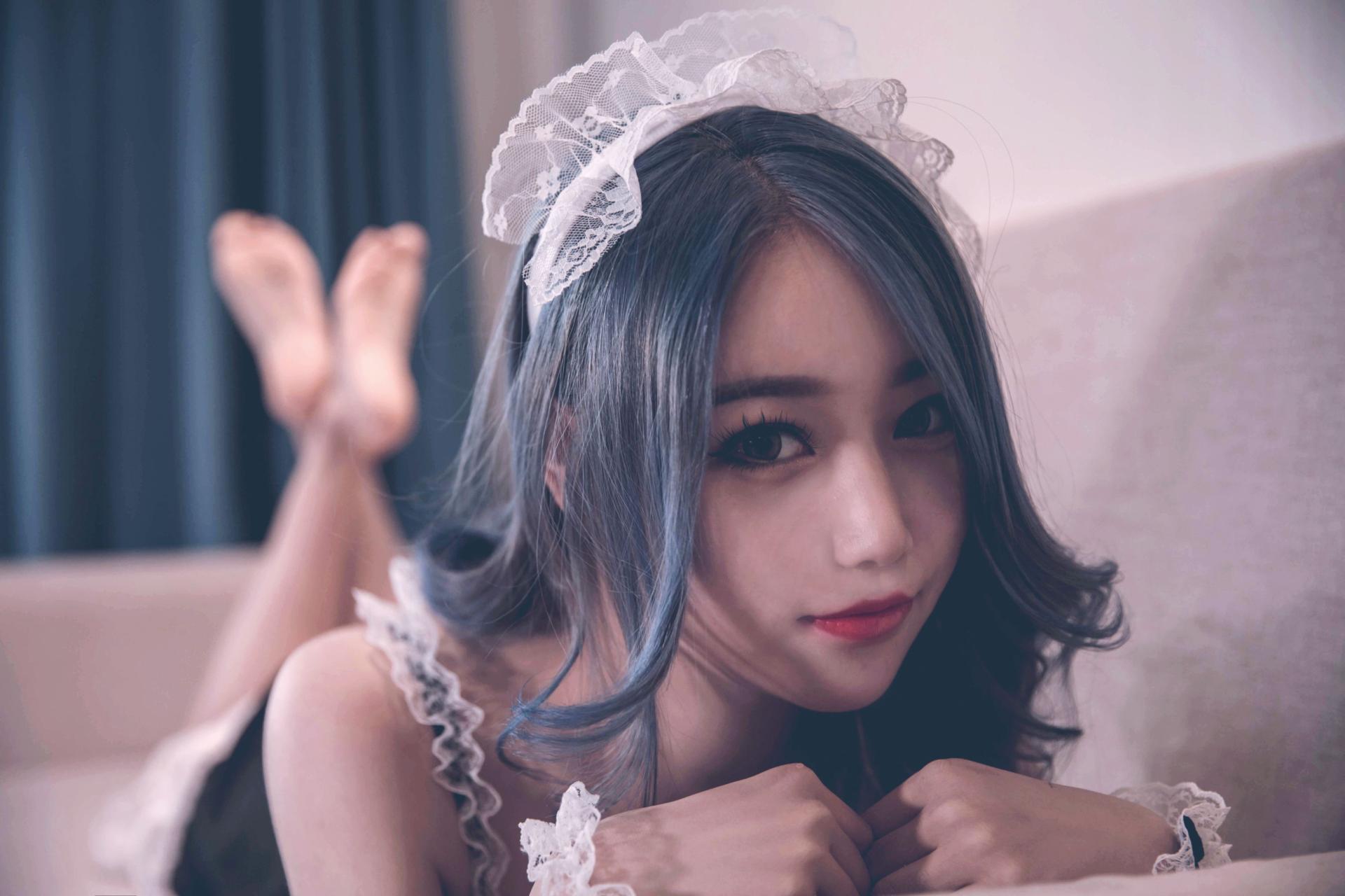 [COSPLAY]eloise软软 – 女仆兔尾巴