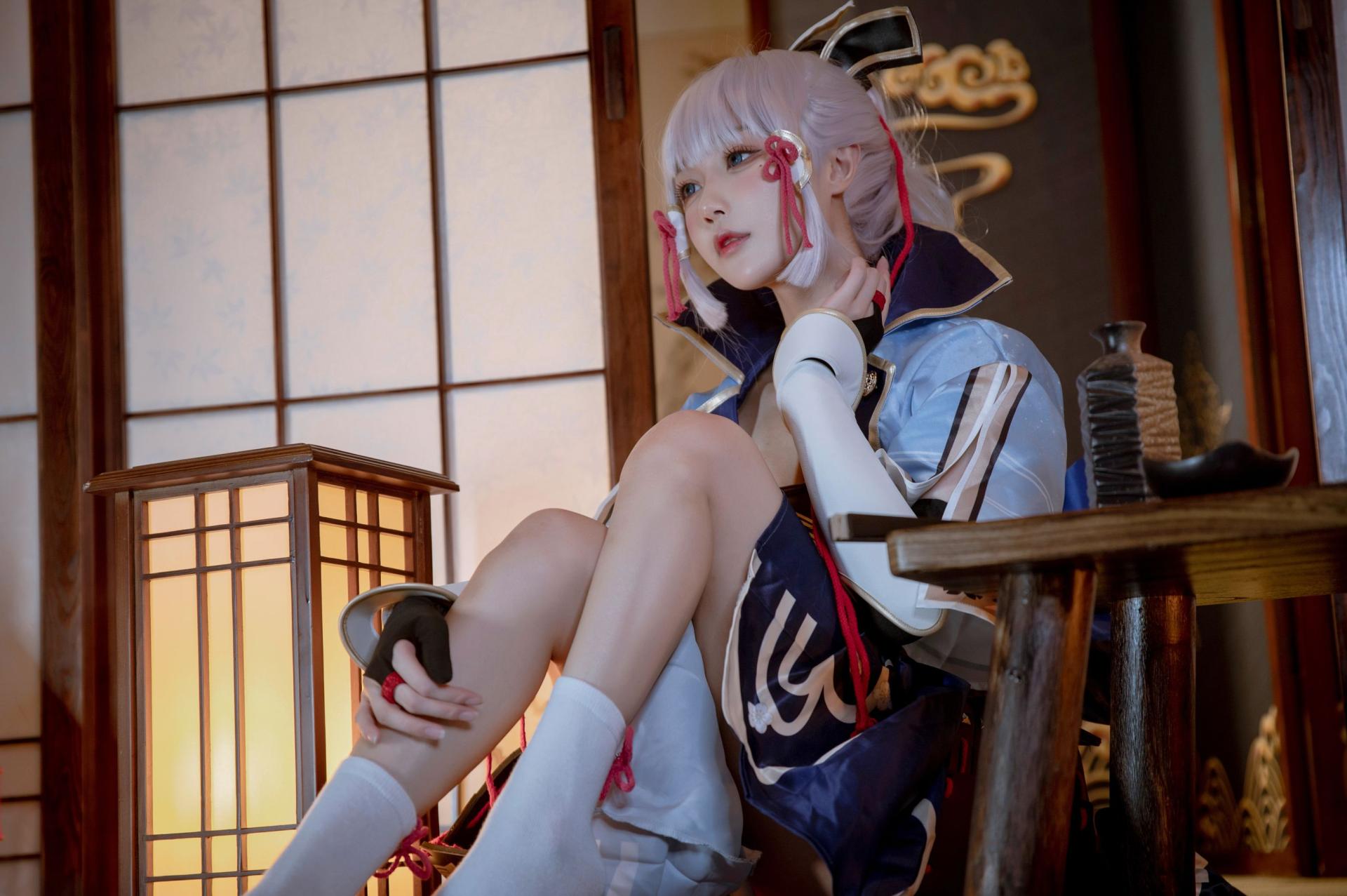 [COSPLAY]阿包也是兔娘 – 神里凌华