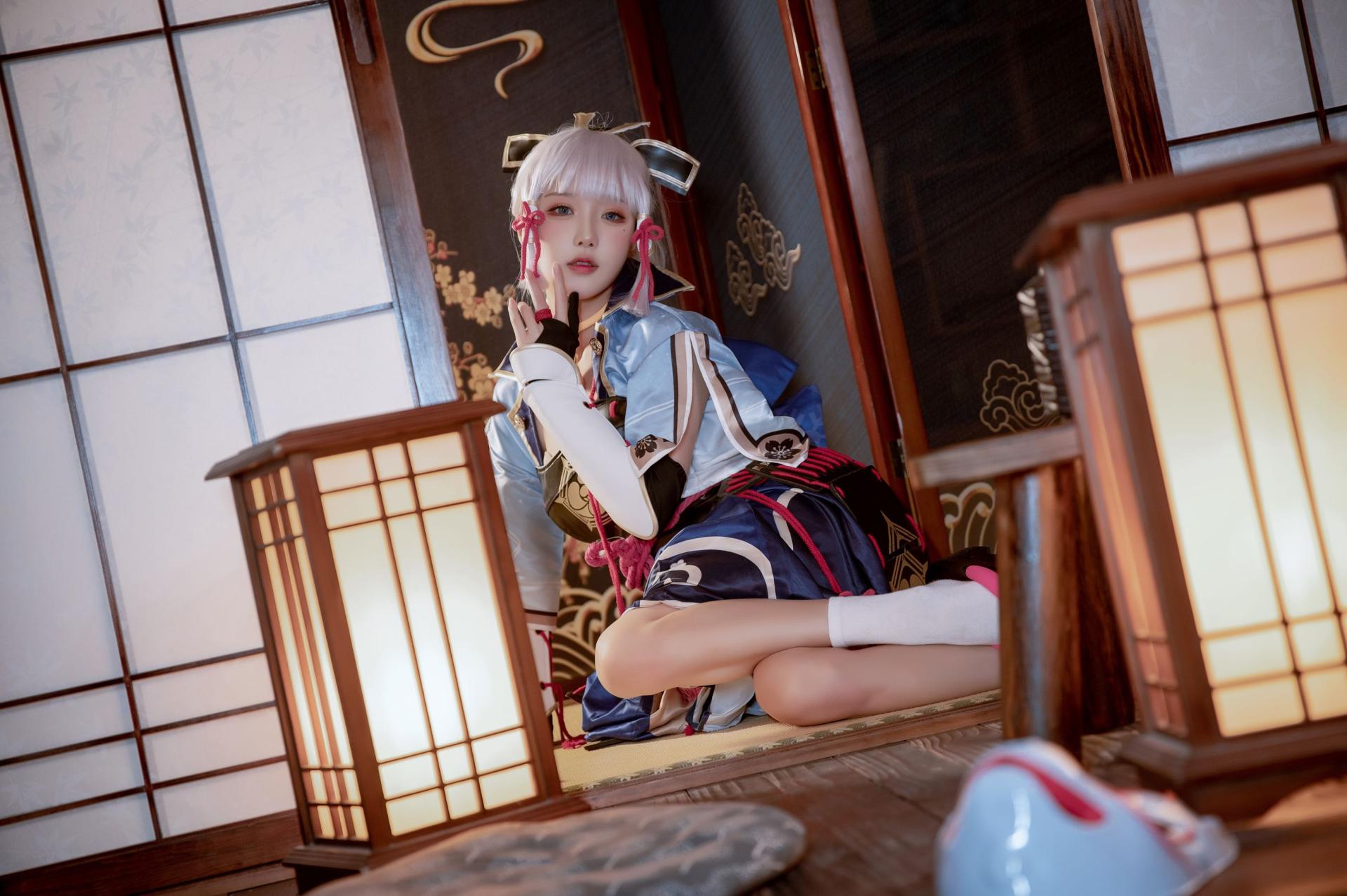 [COSPLAY]阿包也是兔娘 – 神里凌华