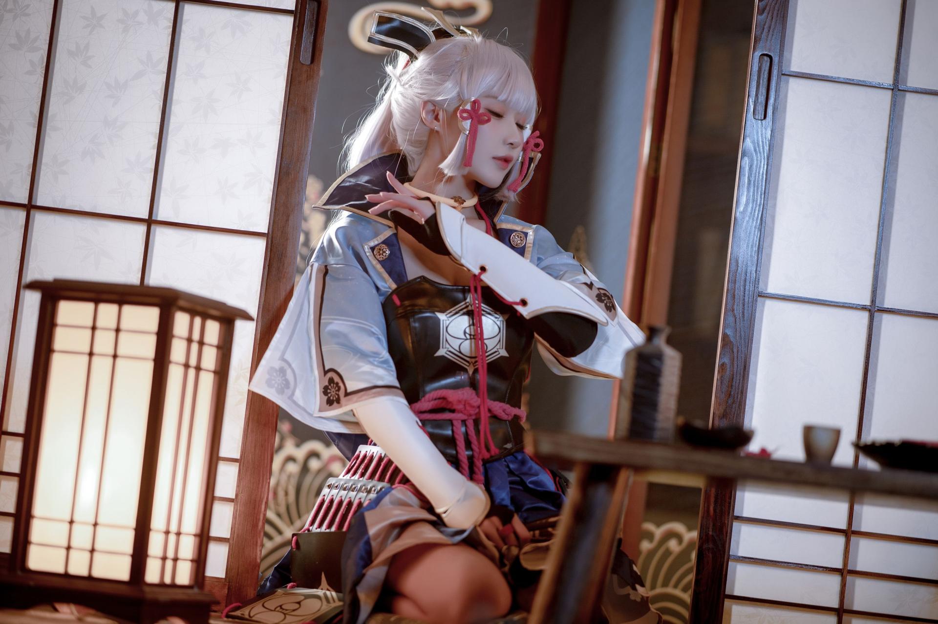 [COSPLAY]阿包也是兔娘 – 神里凌华