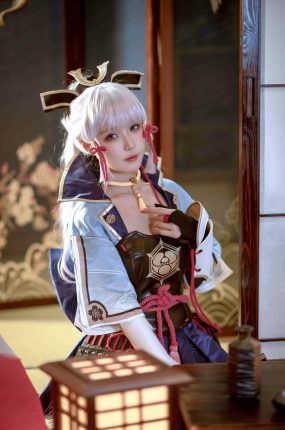 [COSPLAY]阿包也是兔娘 – 神里凌华