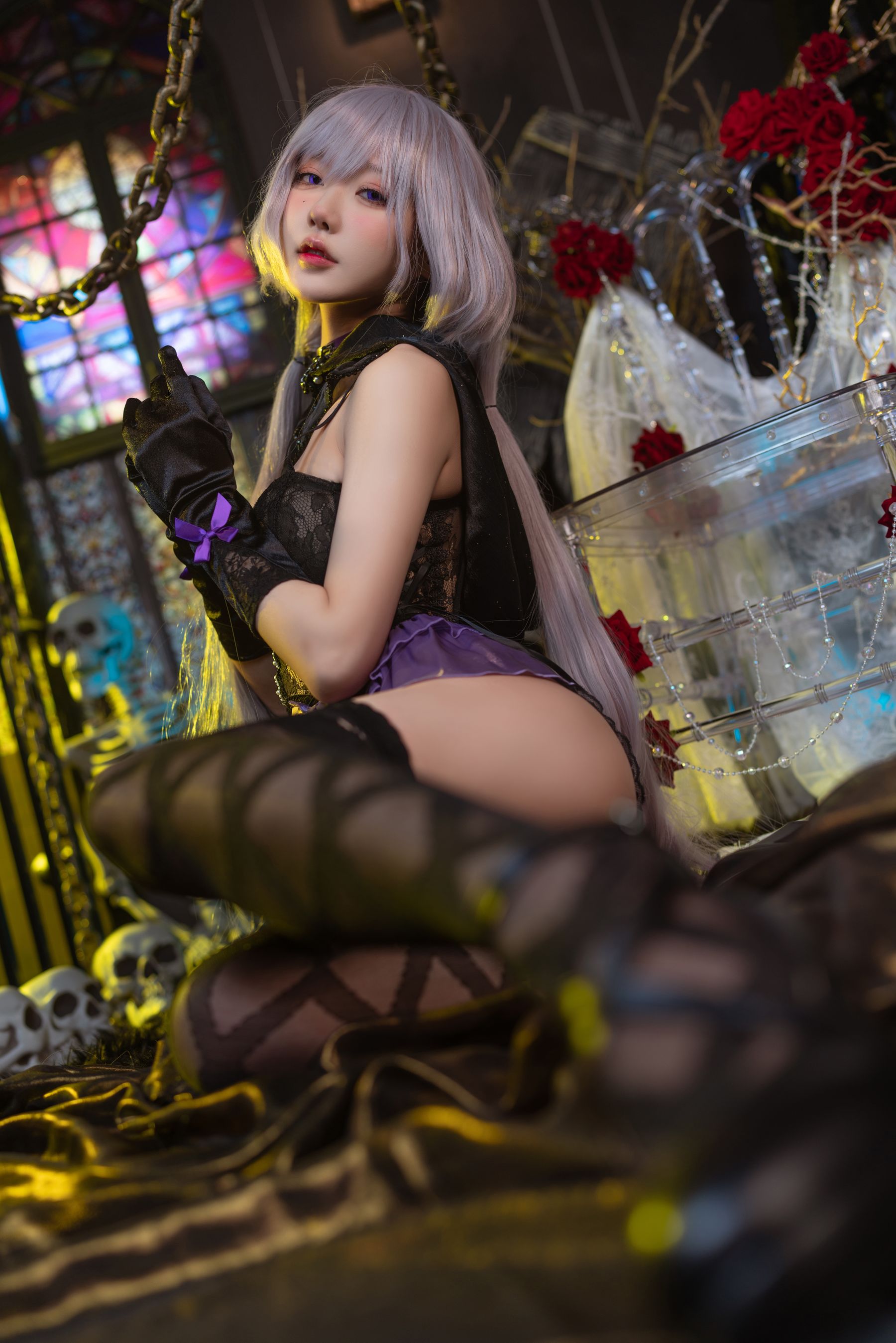 [COSPLAY]阿包也是兔娘 – 午夜瞌睡魔女