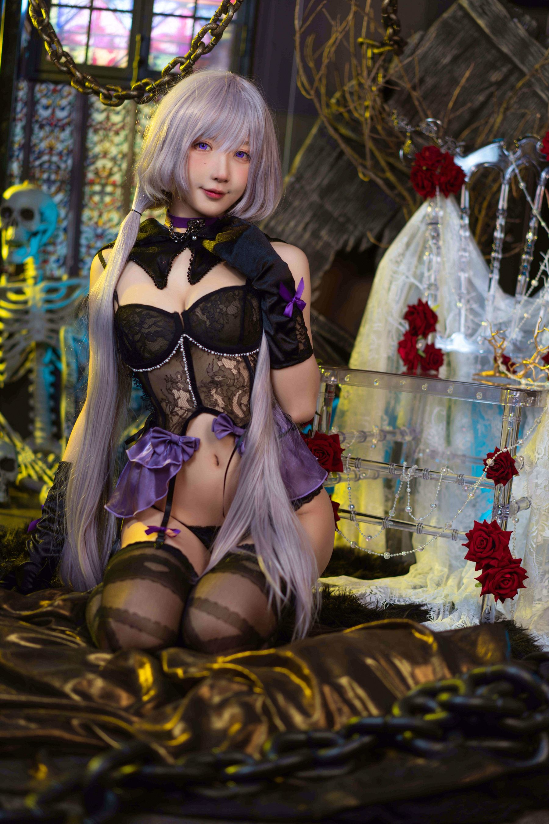 [COSPLAY]阿包也是兔娘 – 午夜瞌睡魔女