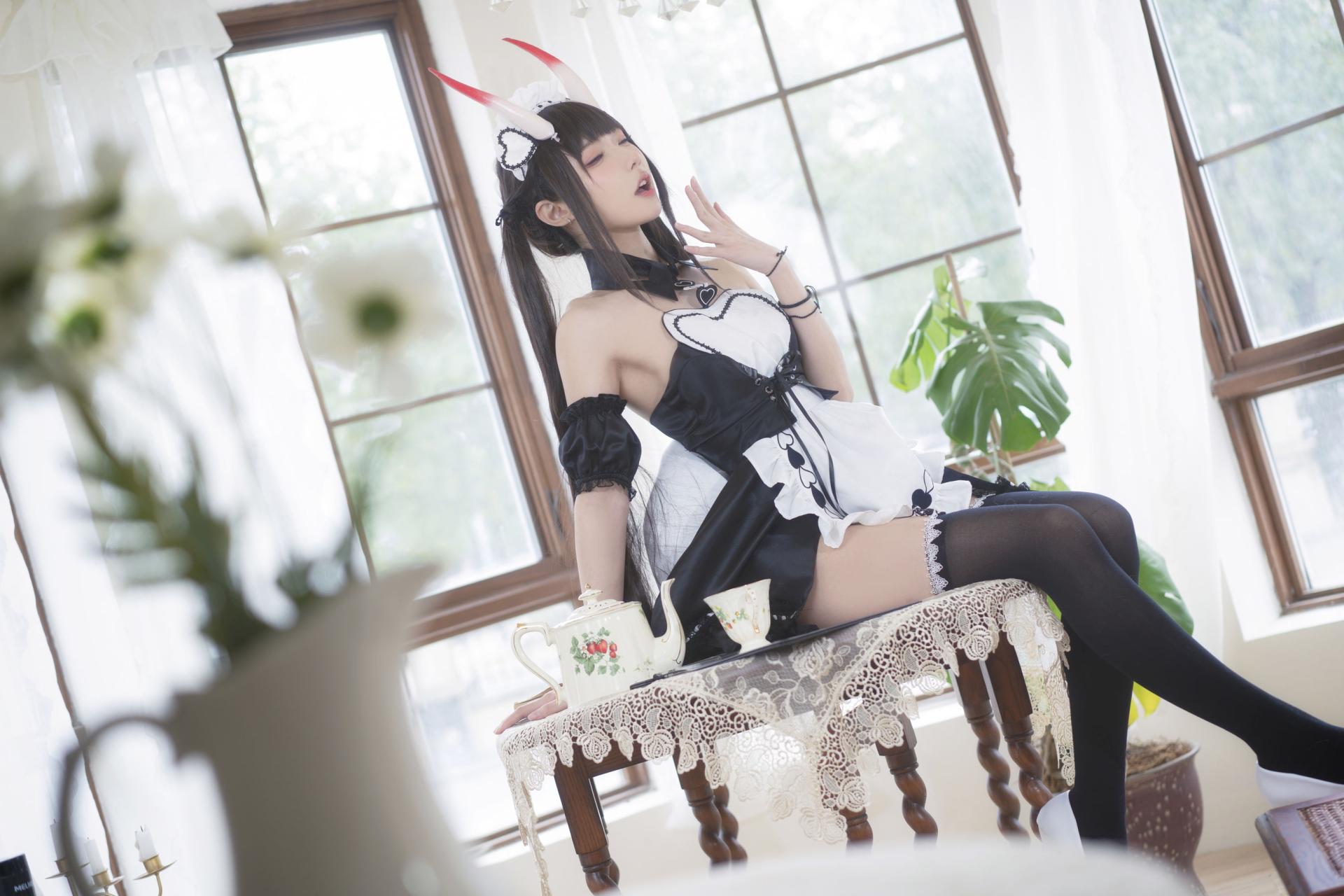 [COSPLAY]阿包也是兔娘 – 能代女仆