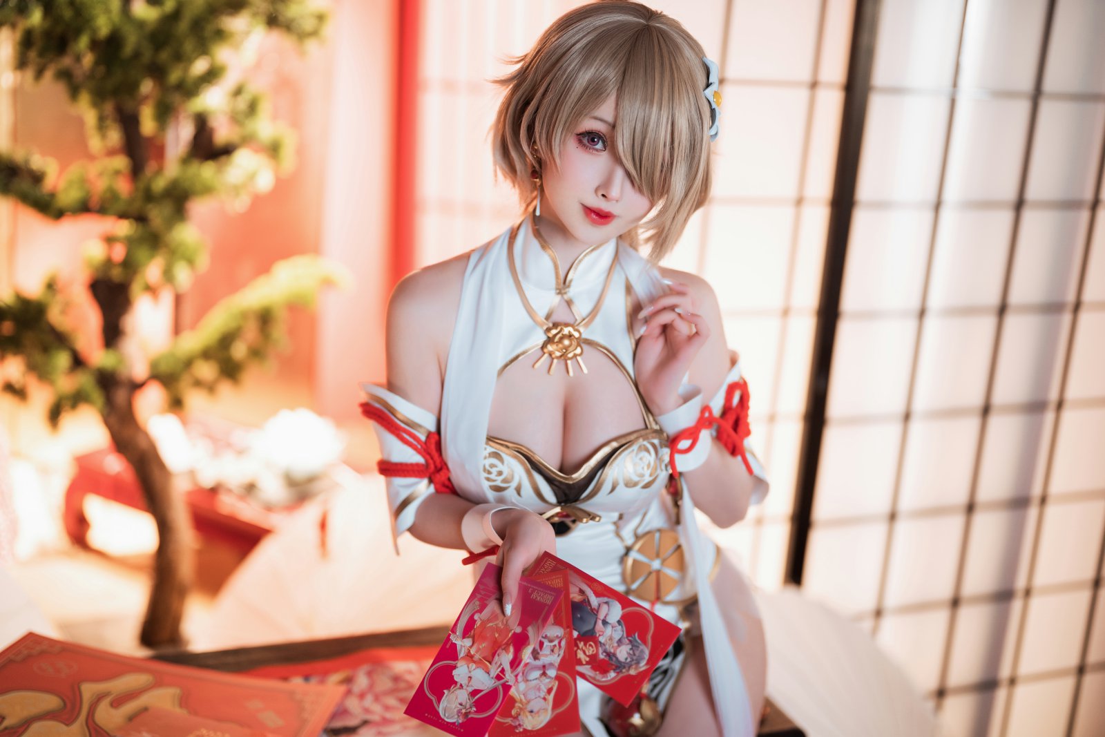 [COSPLAY]rioko凉凉子 – 丽塔浣溪沙