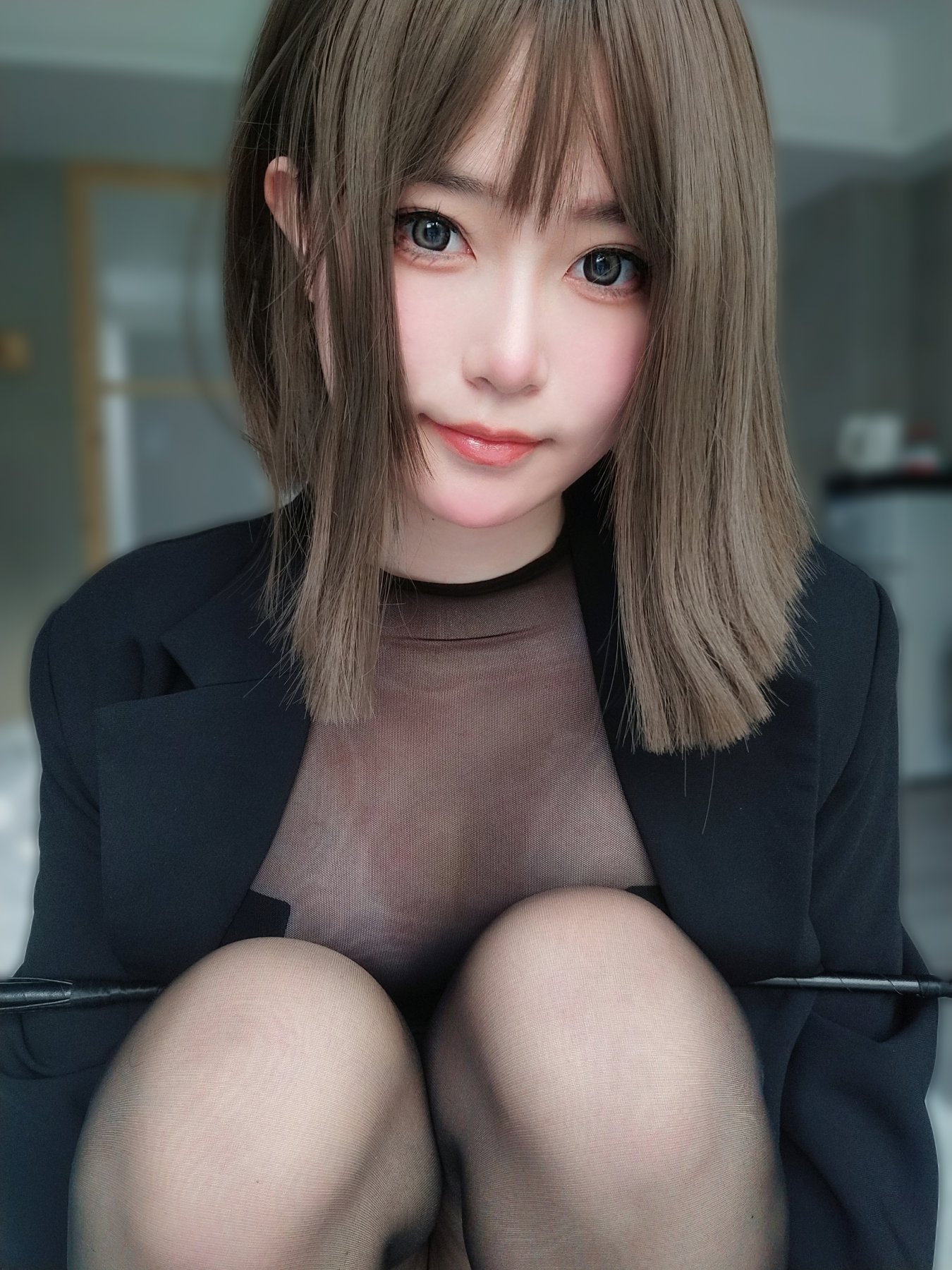 [COSPLAY]女主K – 大胆的秘书