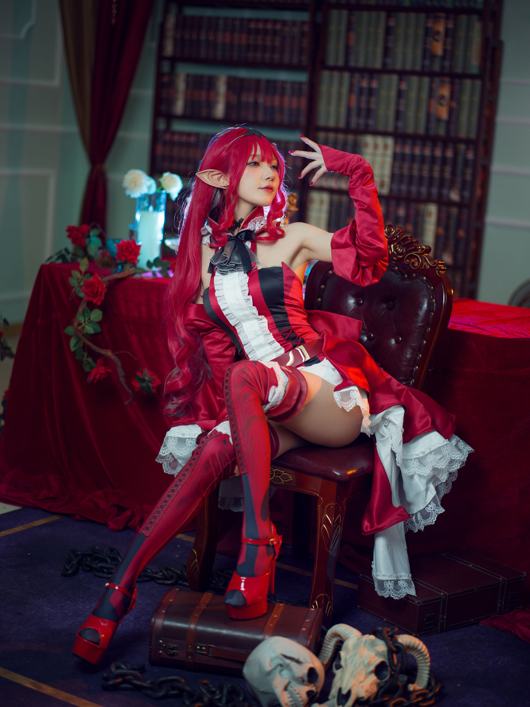 [COSPLAY]阿包也是兔娘 – FATE妖精骑士崔斯坦